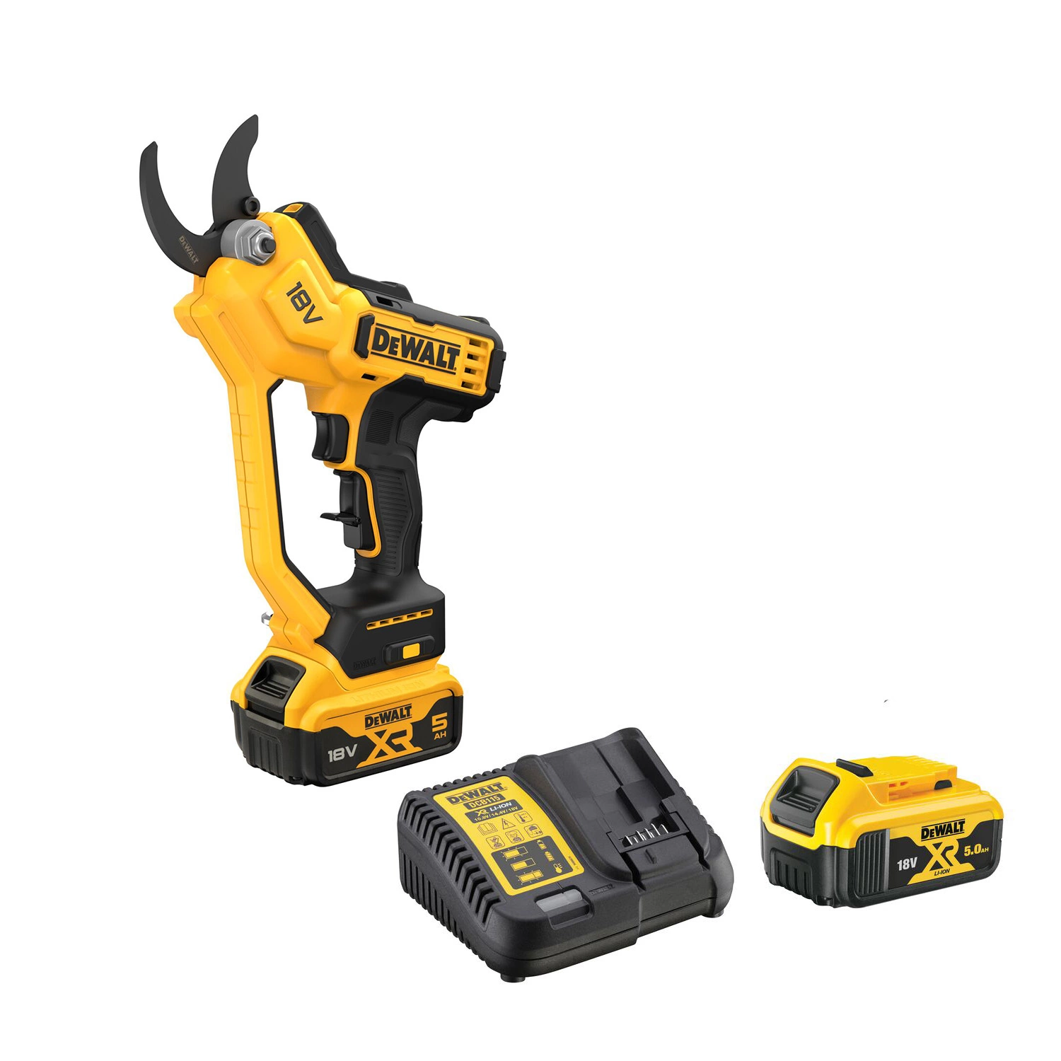 DeWALT DCMPP568D1 18V Li-ion Accu Snoeischaar Set (1x 5.0Ah Accu) afbeelding