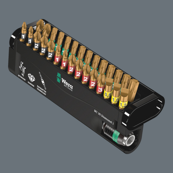 Wera 5057431001 30-delige Bit-Check Diamond Bitset - Detailed view of the product