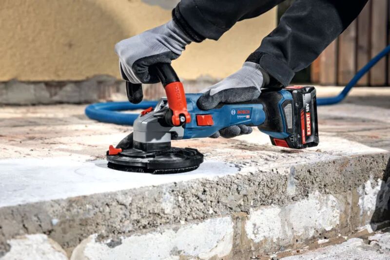 Bosch GBR 18V-15 S 18V Accu Betonslijper - 125mm - M14 - Detailed view of the product