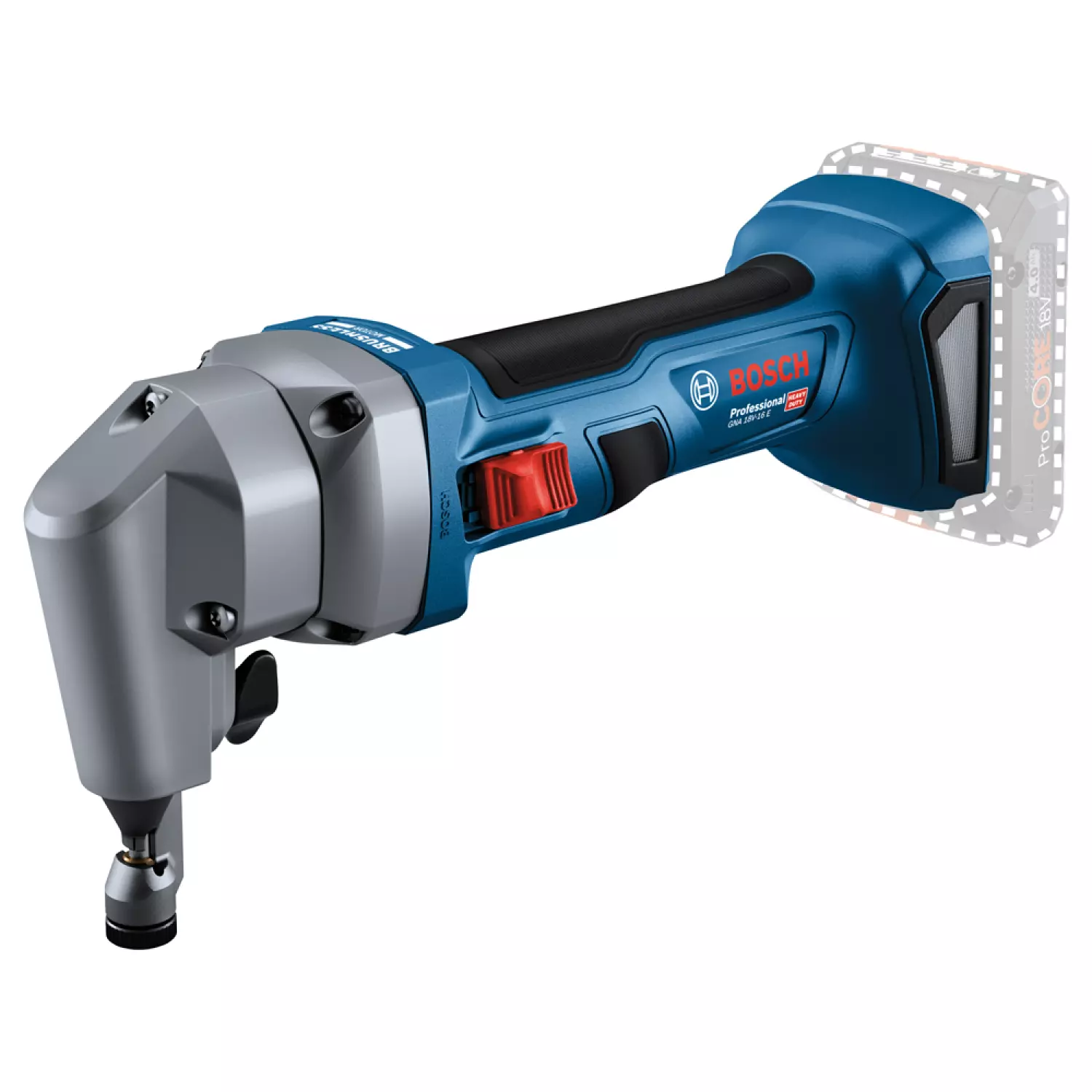 Bosch GNA 18V-16 E 18V Li-ion Accu Knabbelschaar Body - 156mm