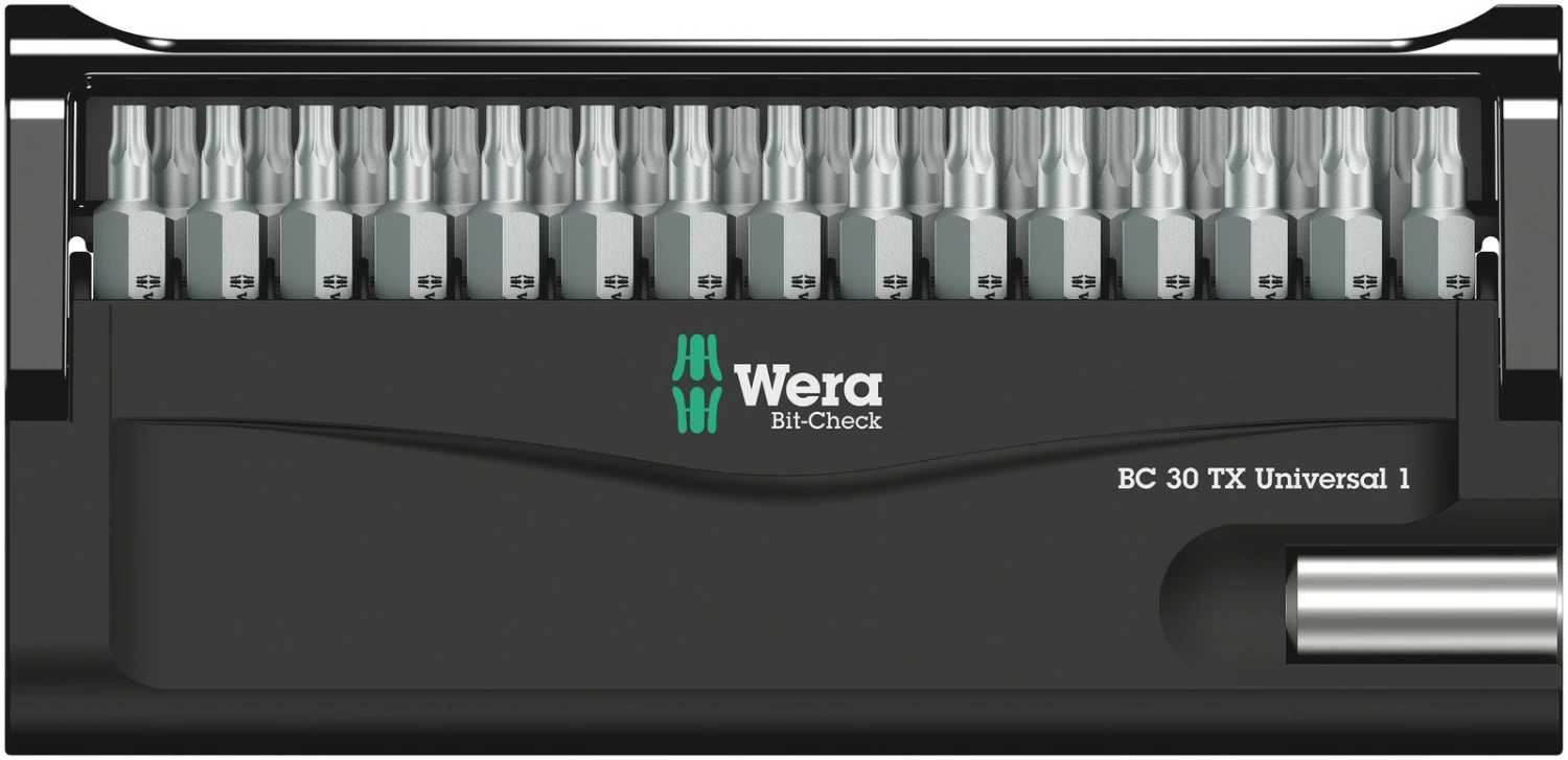 Wera 05057900001 30-delige Bit-Check 30 T Universal Set