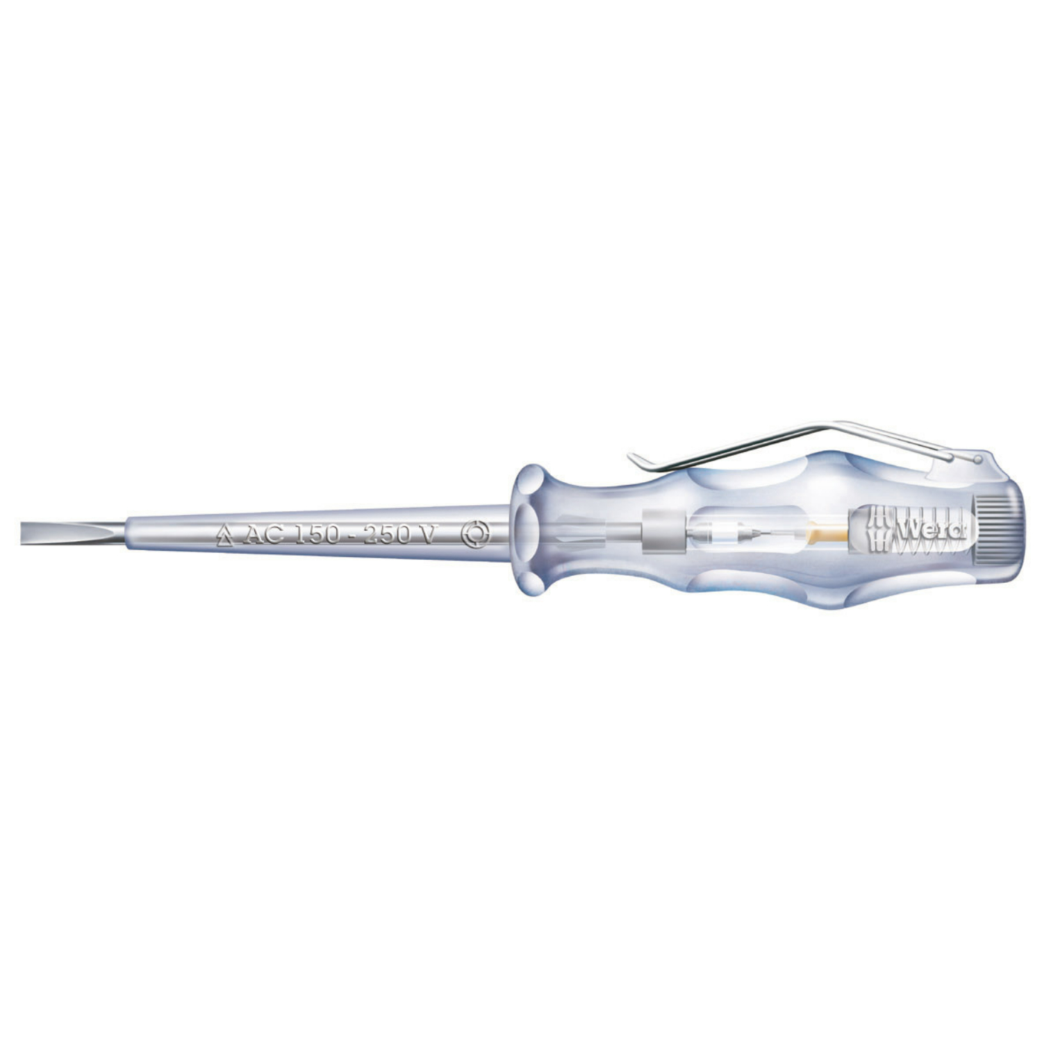 Wera 05005655001 Eenpolige Spanningszoeker - 3 X 70mm - AC 150-250V