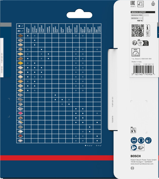 Bosch 2608644024 Expert Cirkelzaagblad - 165 X 20 X 48T - Hout - Carbide - Detailed view of the product