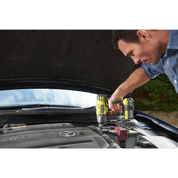 Ryobi R18IW3-0 ONE+ 18V Li-Ion Accu Slagmoersleutel Body - 400Nm - 1/2" - Detailed view of the product