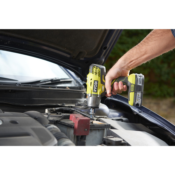 Ryobi R18IW3-0 ONE+ 18V Li-Ion Accu Slagmoersleutel Body - 400Nm - 1/2" - Detailed view of the product