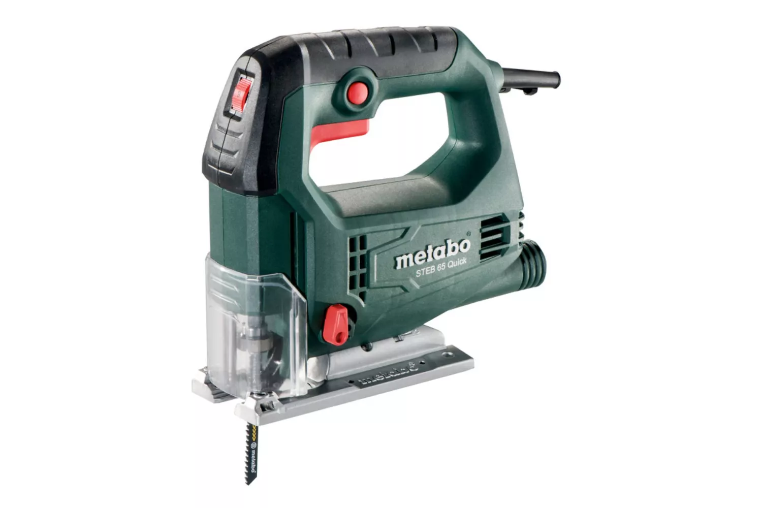 Metabo STEB 65 QUICK SET Decoupeerzaag incl. 20 zaagbladen in koffer - 450W - D-greep - variabel