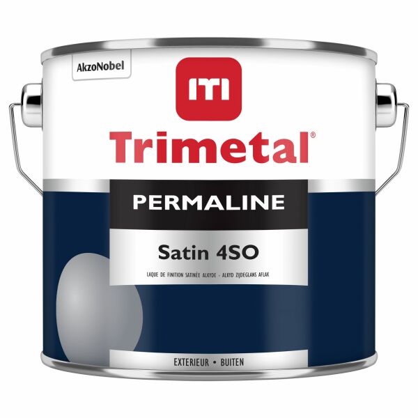 Trimetal Permaline Satin 4so Op Kleur Gemengd - 0,5 Liter