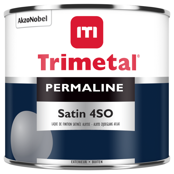 Trimetal Permaline Satin 4so Op Kleur Gemengd - 0,5 Liter