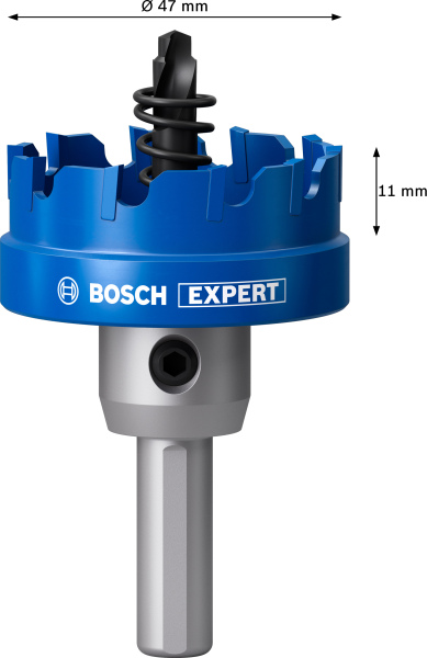 Bosch 2608901430 EXPERT Sheet Metaal Gatzaag - 47 Mm