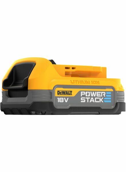 DeWALT DCBP034 Duopack 18V Li-ion Accu - 1.7Ah - POWERSTACK™ - DCBP034E2-XJ (2 Stuks) - Detailed view of the product