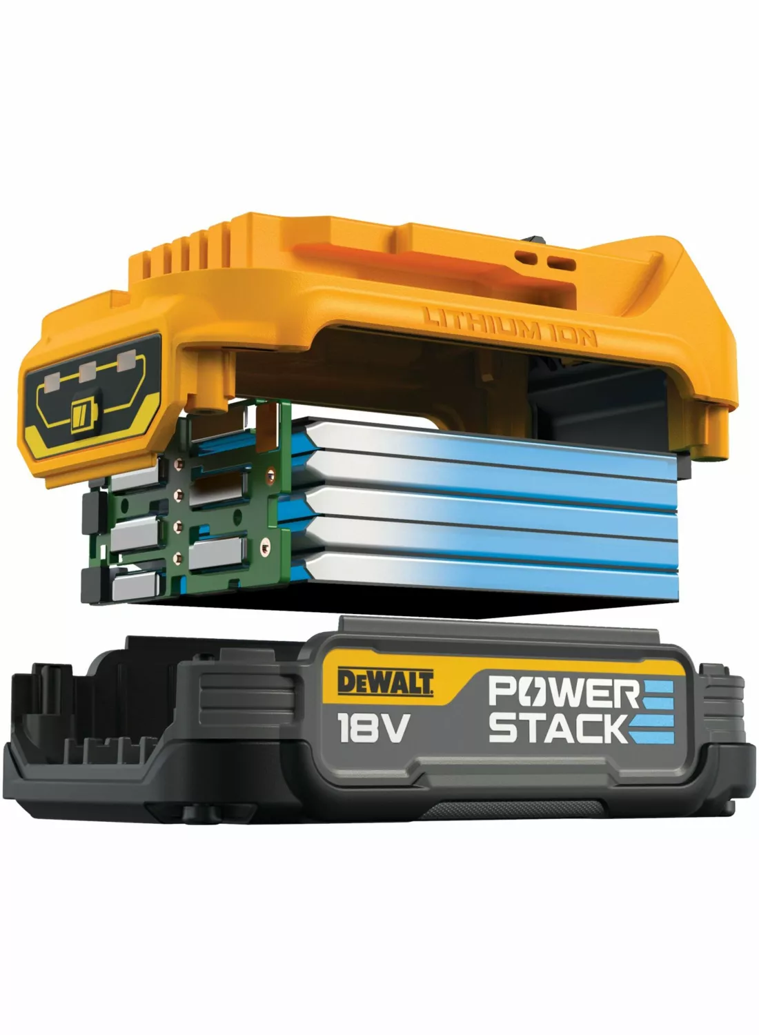 DeWALT DCBP034 Duopack 18V Li-ion Accu - 1.7Ah - POWERSTACK - DCBP034E2-XJ (2 Stuks) thumbnail 4