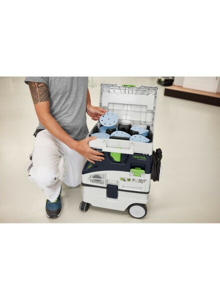 Festool 578193 Schuurschijven SYS-STF D125 GR-Set In Systainer - Detailed view of the product