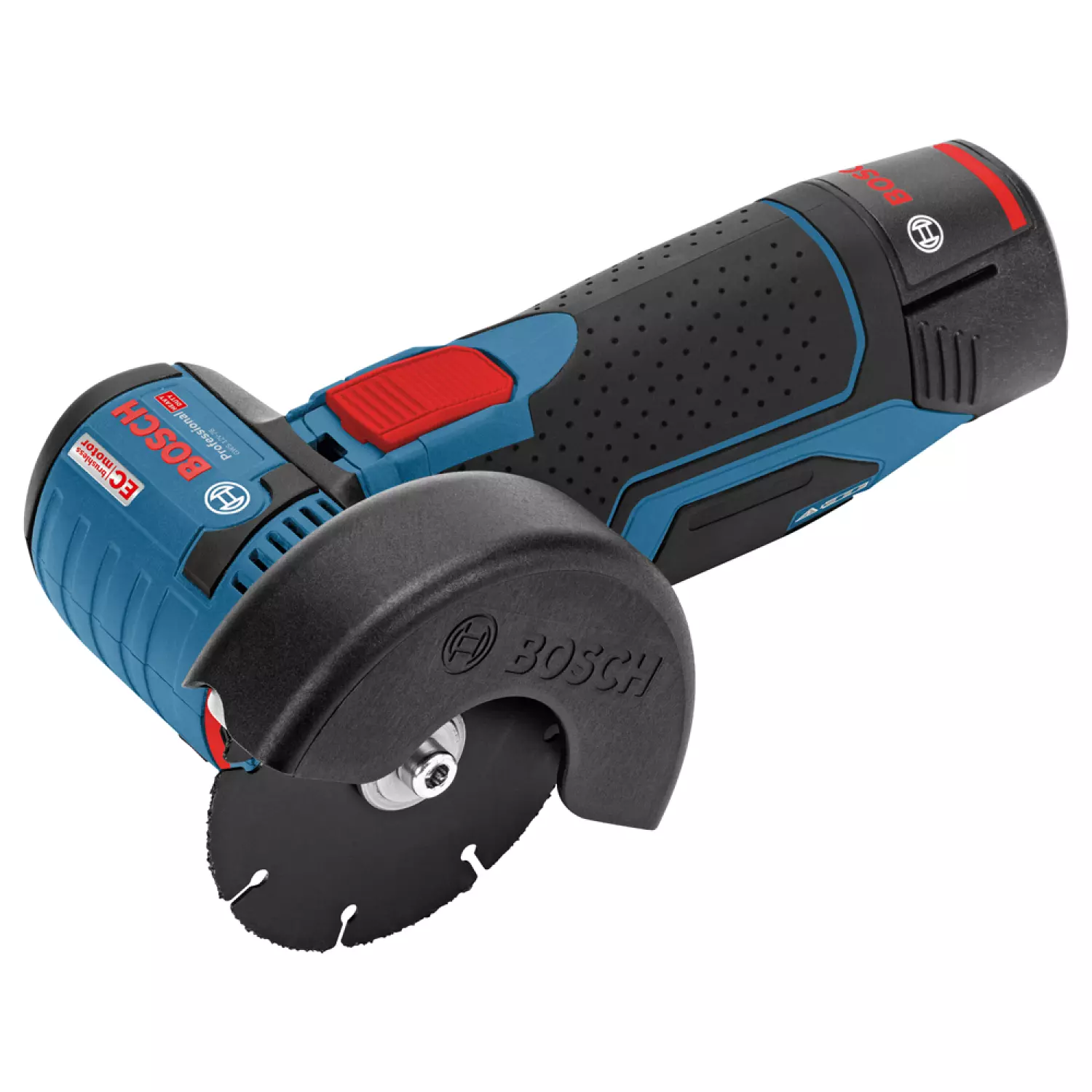 Bosch GWS 12V-76 12V Li-Ion Accu Haakse Slijper Body - 76mm - Koolborstelloos