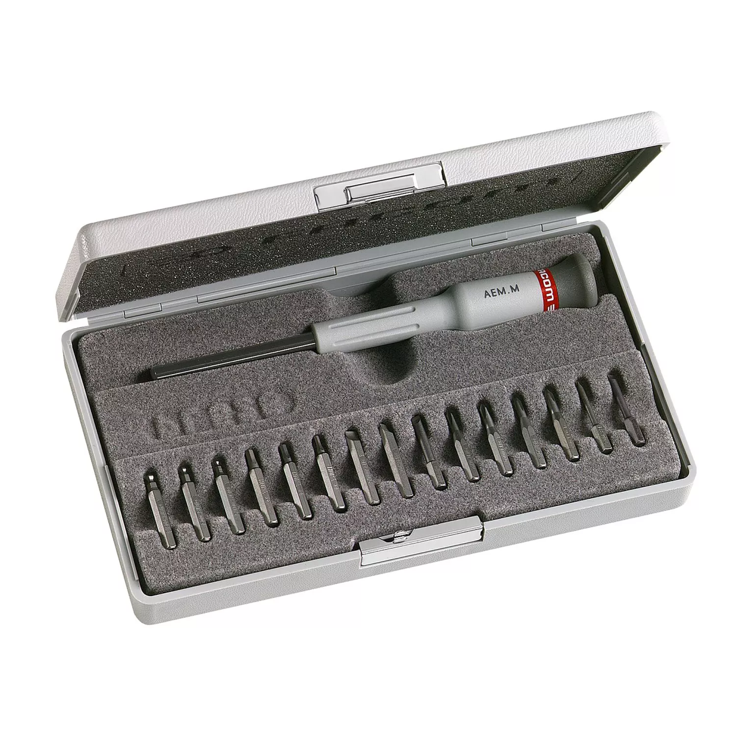 Facom AEM.J1 16-delige Micro-Tech Schroevendraaierset - PH/PZ/6-kant afbeelding 1