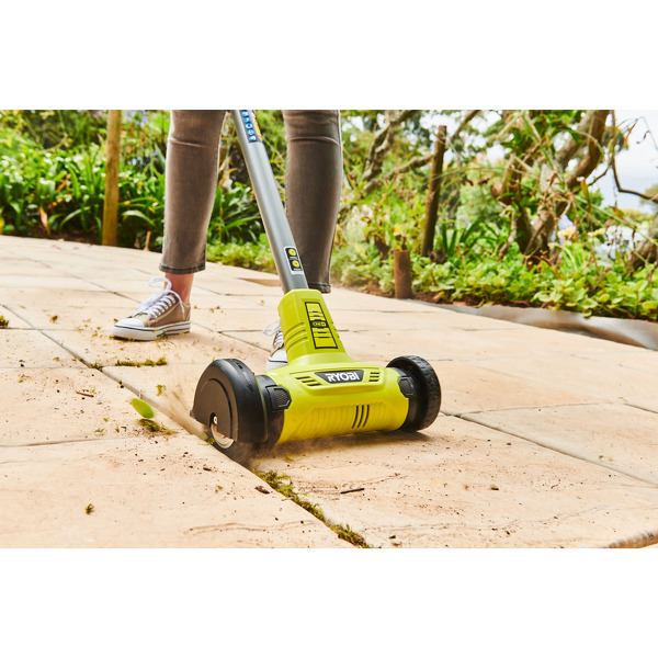 Ryobi RY18PCA-120 One+ 18V Li-Ion Accu Onkruidborstel Set (1x 2.0Ah) - 5133004728 - Detailed view of the product