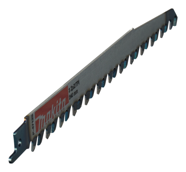 Makita P-47123 / S1542K Reciprozaagblad Hout - 220mm (5st.) - Detailed view of the product