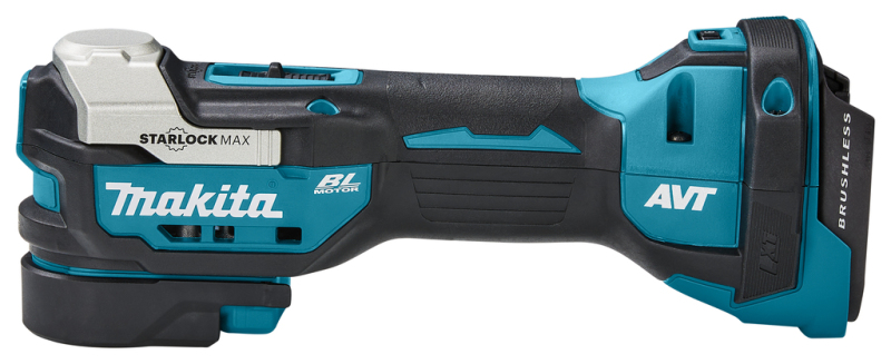 Makita DTM52ZJX2 18V Li-Ion Accu Multitool Body Incl. Accessoires In Mbox - Detailed view of the product
