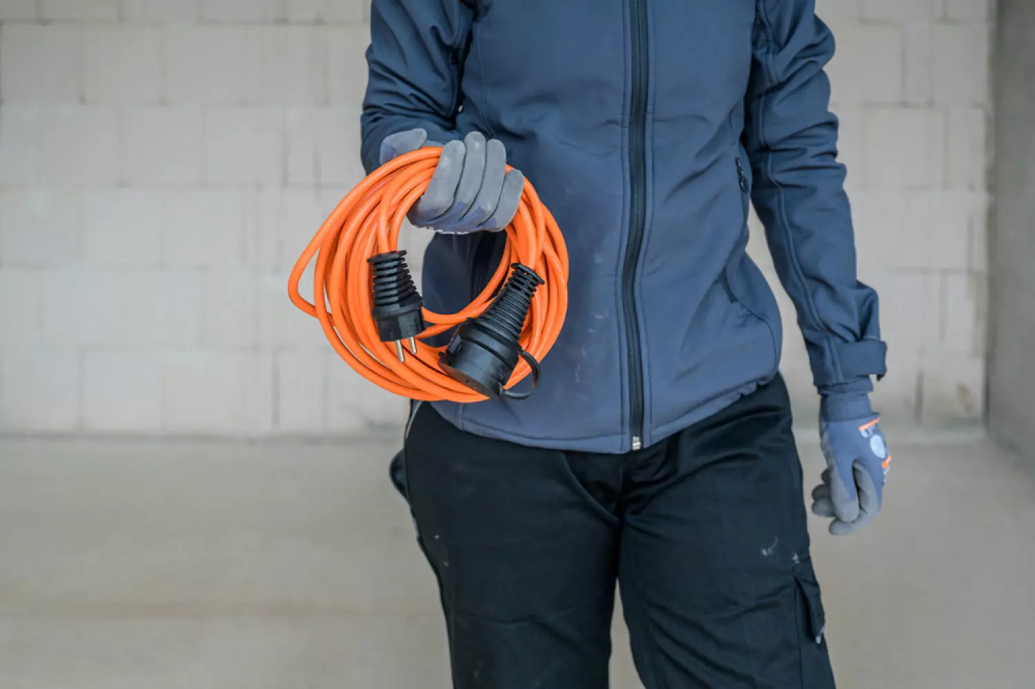 Brennenstuhl BREMAXX Verlengkabel IP44 10m AT-N05V3V3-F 3G1.5 Oranje thumbnail 3