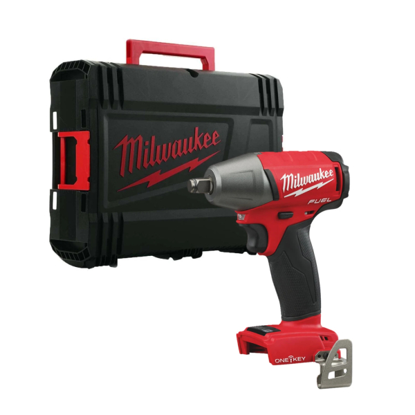 Milwaukee M18 ONEIWF12-0X 18V Li-Ion Accu Slagmoersleutel ONE-KEY Body In HD BOX - 300Nm - 1/2