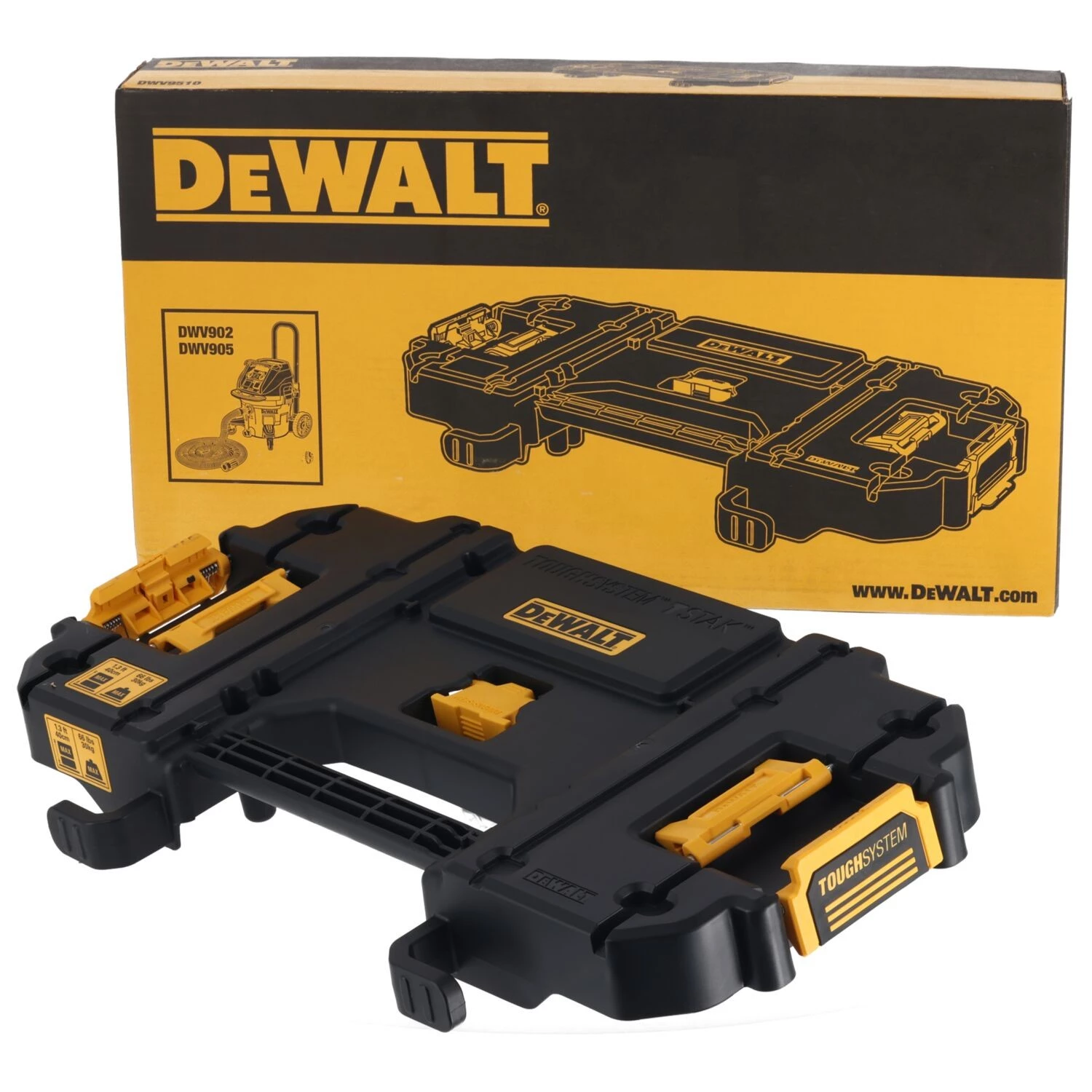 DeWALT DWV9510 Draagrek Voor TSTAK/TOUGHSYSTEM Koffers (geschikt Voor Alle DWV9** Stofzuigers) thumbnail 4