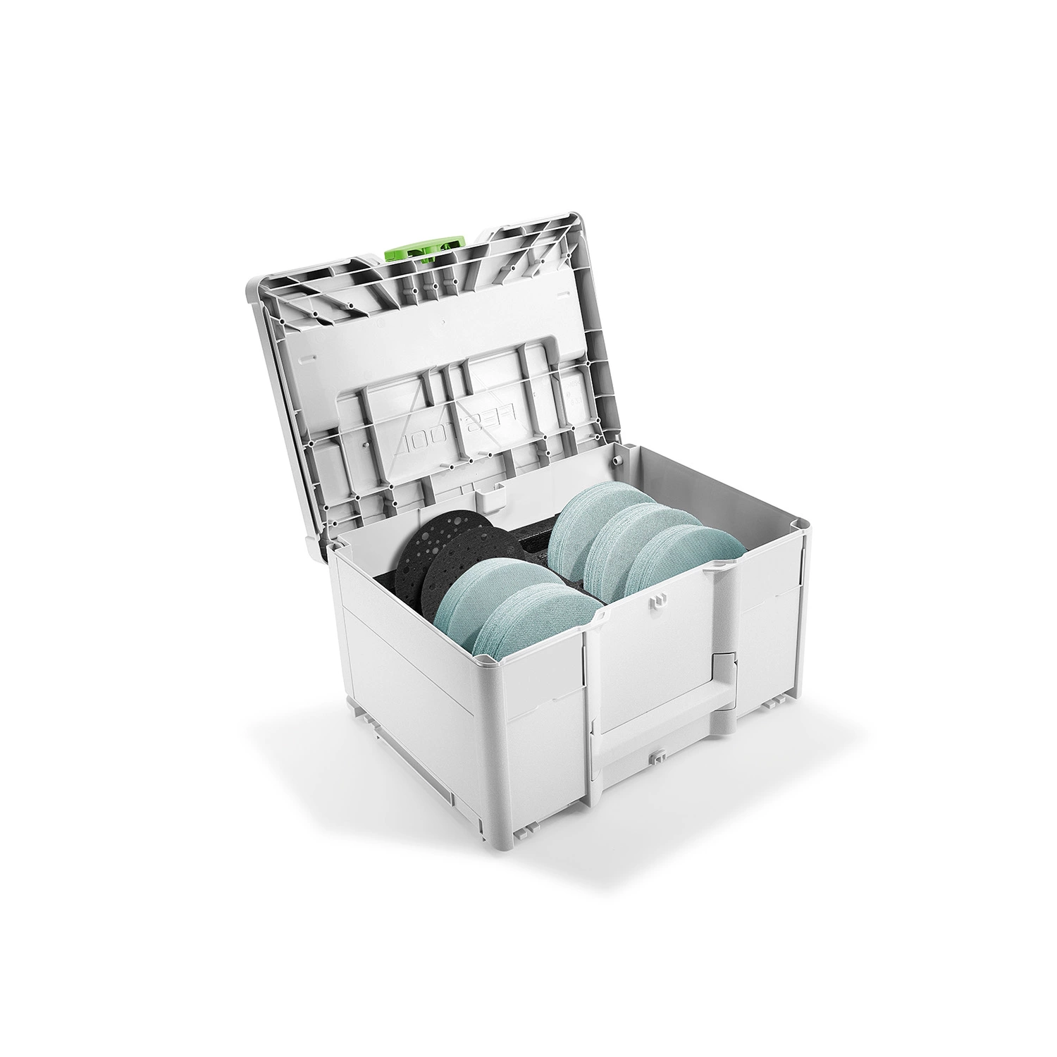 Festool SYS-STF D150 GR NET-Set Schuurmateriaal-Systainer³ Granat SYS-STF Granat Net D 150 In Systainer
