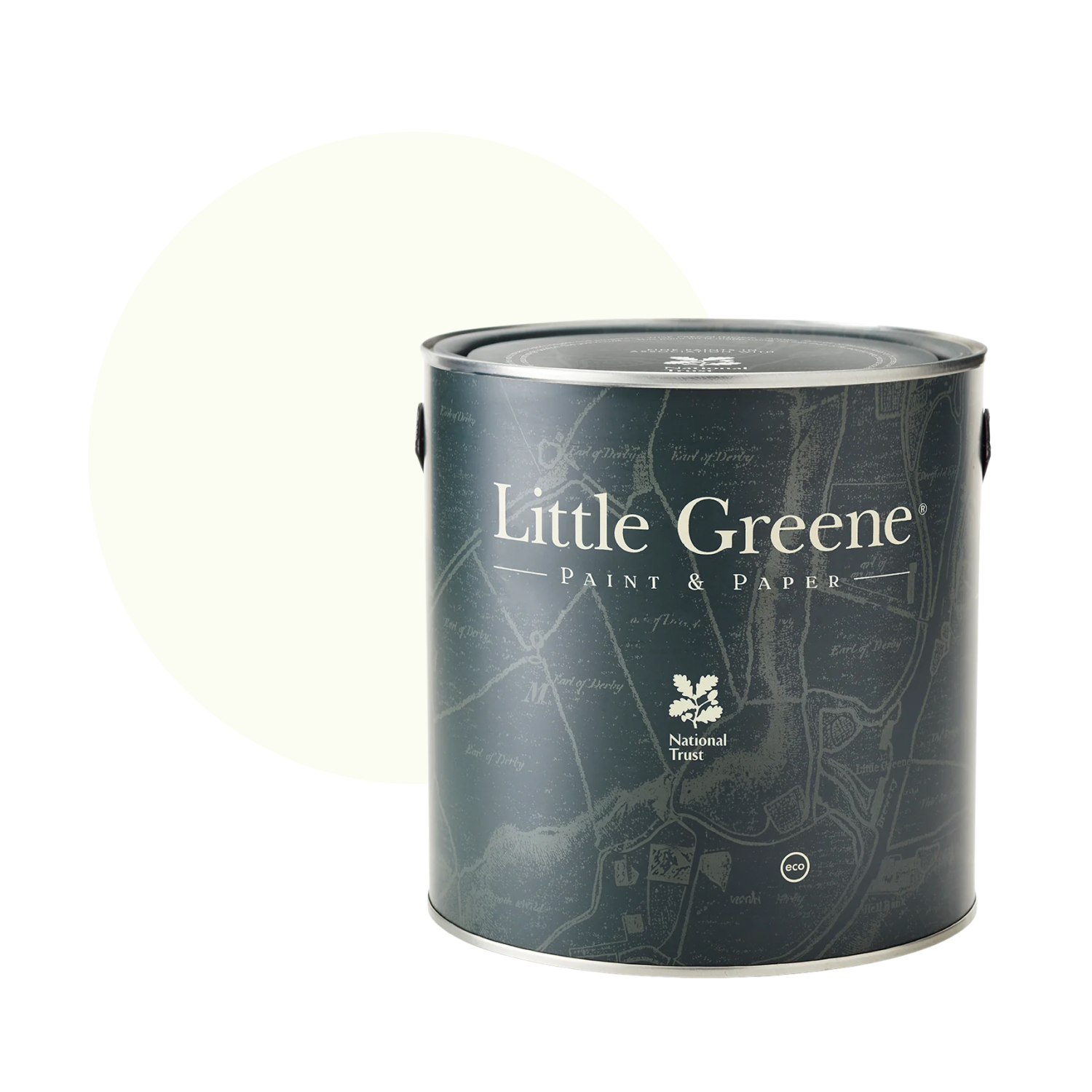 Little Greene Intelligent Masonry Paint - Silent White Pale No. 328 - 10L