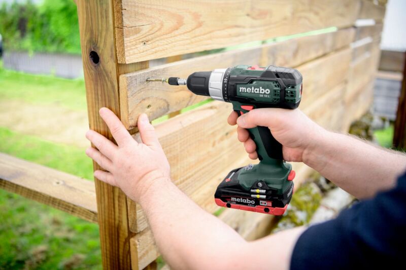 Metabo SB 18 L 18V Li-ion Accu Klopboor-/schroefmachine Set (2x 2.0Ah Accu) In MetaBox - 60Nm - Detailed view of the product
