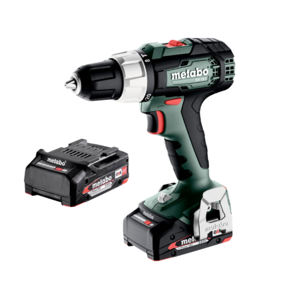Metabo SB 18 L 18V Li-ion Accu Klopboor-/schroefmachine Set (2x 2.0Ah Accu) In MetaBox - 60Nm - Default image for the product