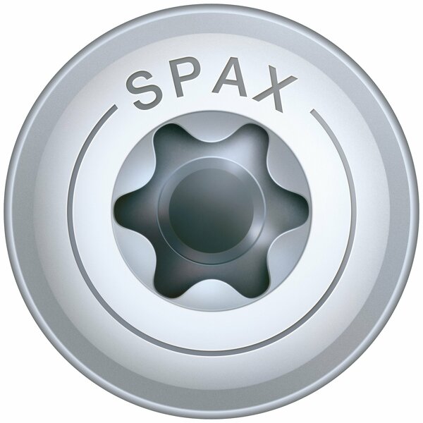 SPAX Houtconstructieschroeven Discuskop - Deeldraad -T30 - 6.0x140 Mm(100st) - Detailed view of the product