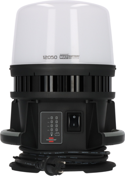 Brennenstuhl 1173700003 Multi Batterij LED 360° Hybride Bouwlamp - IP54 - 100W - 12000Lm - Detailed view of the product
