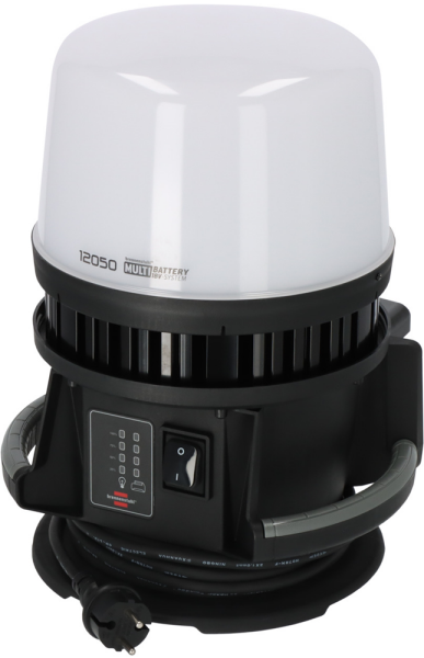 Brennenstuhl 1173700003 Multi Batterij LED 360° Hybride Bouwlamp - IP54 - 100W - 12000 Lm