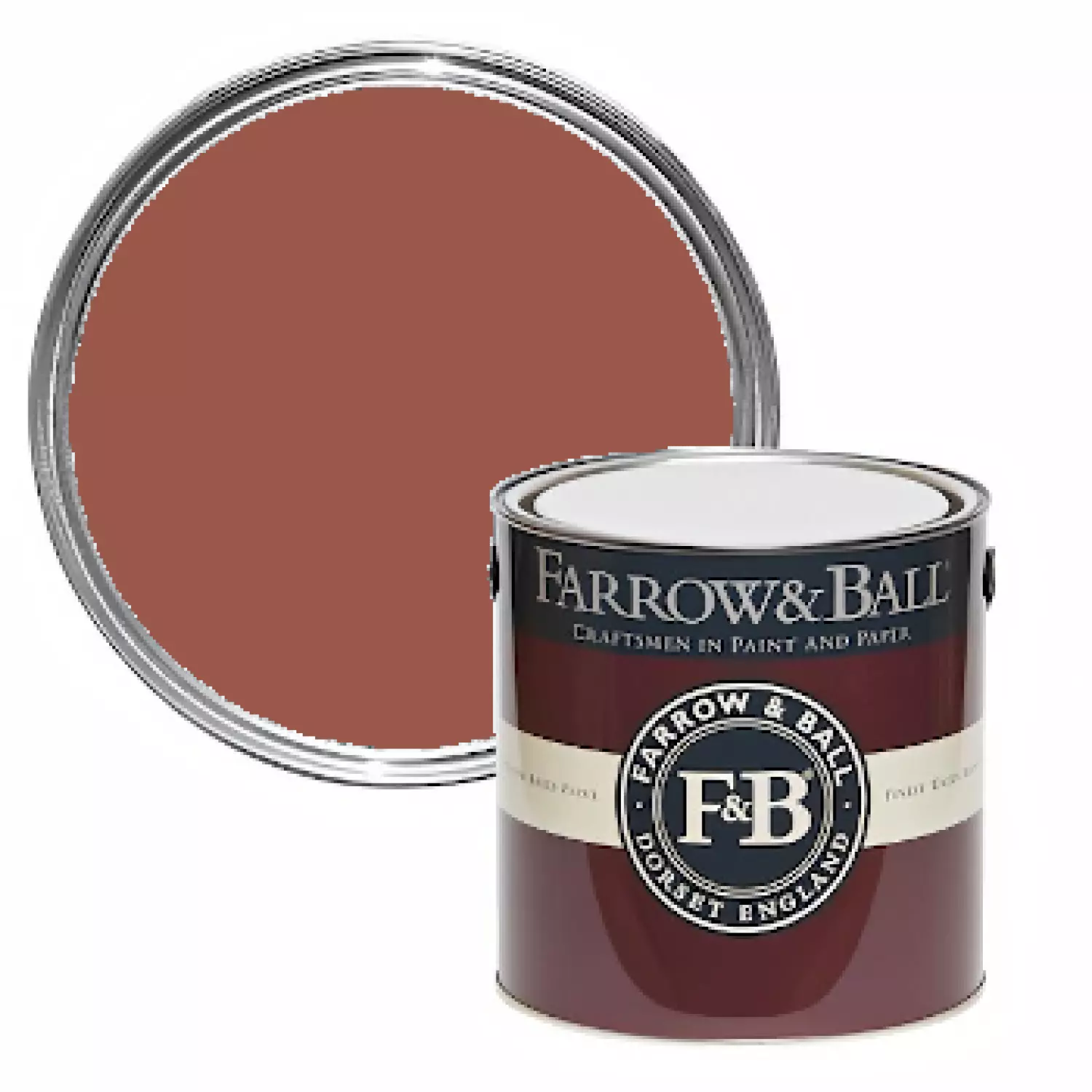 Farrow&Ball Modern Eggshell Singed Red No. G15 - 2.5L