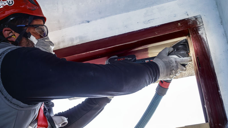 Bosch 2608669125 PRO / AVZ 93 G Delta Schuurplateau - 93mm - Detailed view of the product