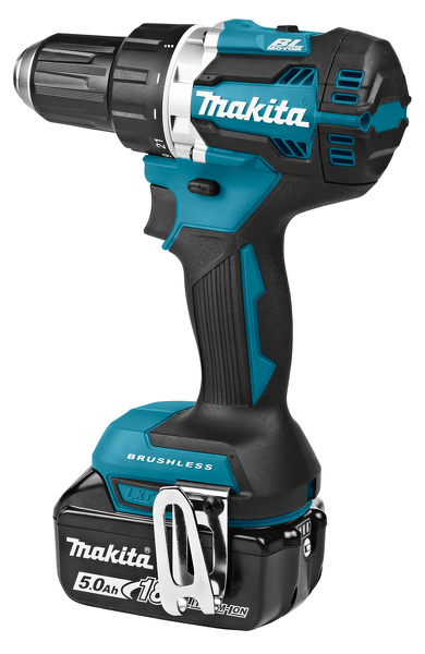 Makita DDF484RTJ 18V Li-Ion Accu Boor-/schroefmachine Set (2x 5.0Ah Accu) In Mbox - Koolborstelloos - Detailed view of the product