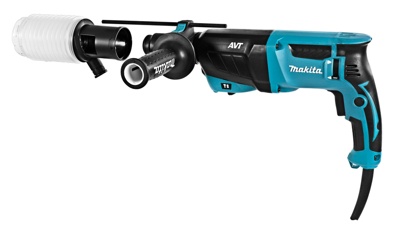 Makita HR2631FTJ SDS-plus Combihamer In Mbox - 800W - 2,4J - Detailed view of the product