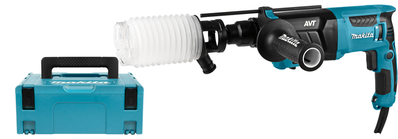 Makita HR2631FTJ SDS-plus Combihamer In Mbox - 800W - 2,4J