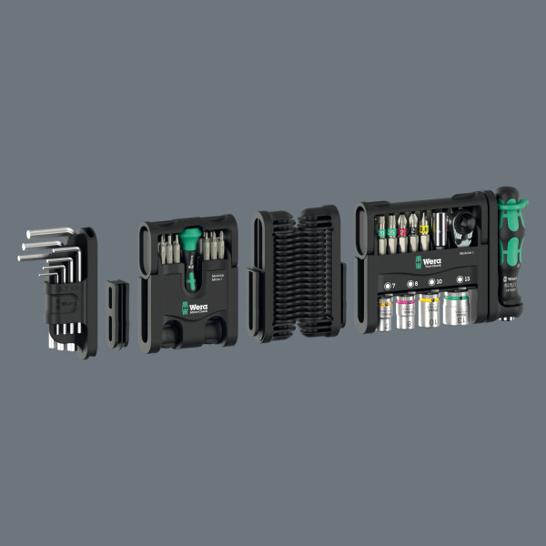 Wera 05049025001 Tool-Check Modular Set Imperial 1 Gereedschapset In Tool-Check - 50‑delig - Detailed view of the product