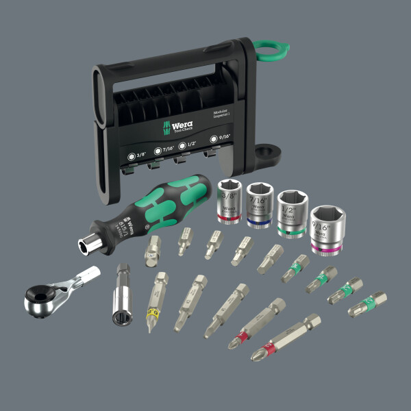 Wera 05049025001 Tool-Check Modular Set Imperial 1 Gereedschapset In Tool-Check - 50‑delig - Detailed view of the product
