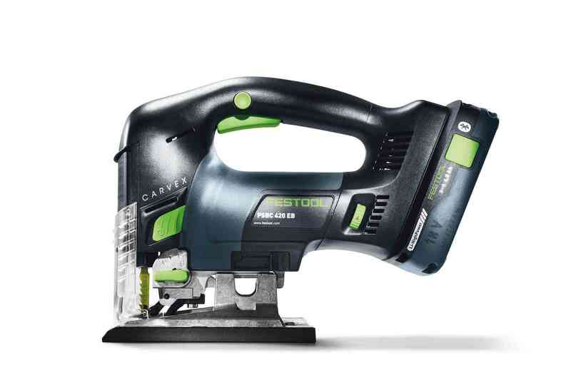 Festool CARVEX PSBC 420 HPC4,0 EBI-Plus 18V Li-Ion Accu Decoupeerzaagmachine Set (1x 4,0Ah) In Systainer - 120mm - Koolborstelloos - Detailed view of the product