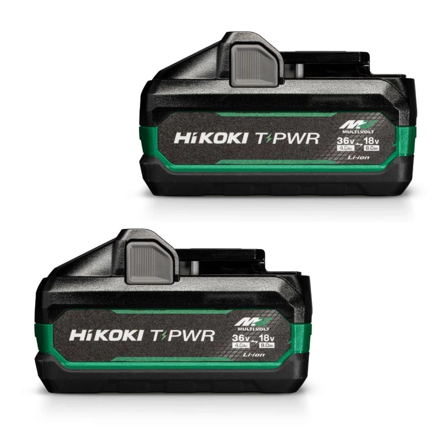 HiKOKI BSL3640MVT 36V Li-ion Accu Multivolt Tabless - 36V 4.0Ah / 18V 8.0Ah - Twin Pack (2st)
