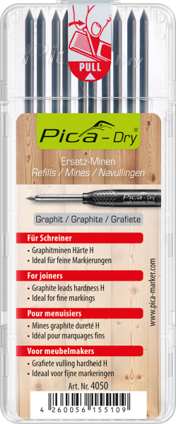 Pica 4050 Dry Navulling - Timmerlieden/Meubelmakers (10st) - Detailed view of the product