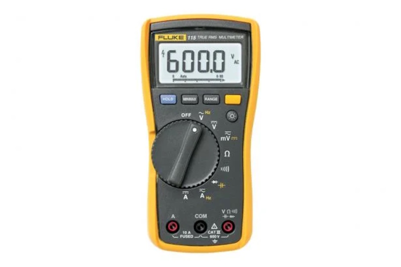 Fluke 115 EUR Digitale True-RMS Multimeter - AC/DC 600V&10A
