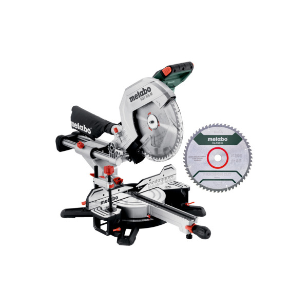 Metabo KGS 305 M Afkortzaag - 2000W - 305 X 30mm - Quick Hendel - Met Extra Zaagblad EAN: 4061792235328