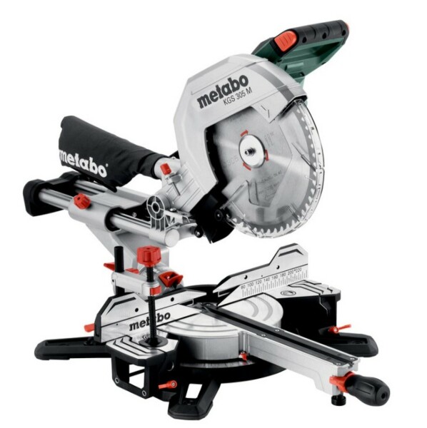 Metabo KGS 305 M Afkortzaag - 2000W - 305 X 30mm - Quick Hendel - Met Extra Zaagblad - Detailed view of the product