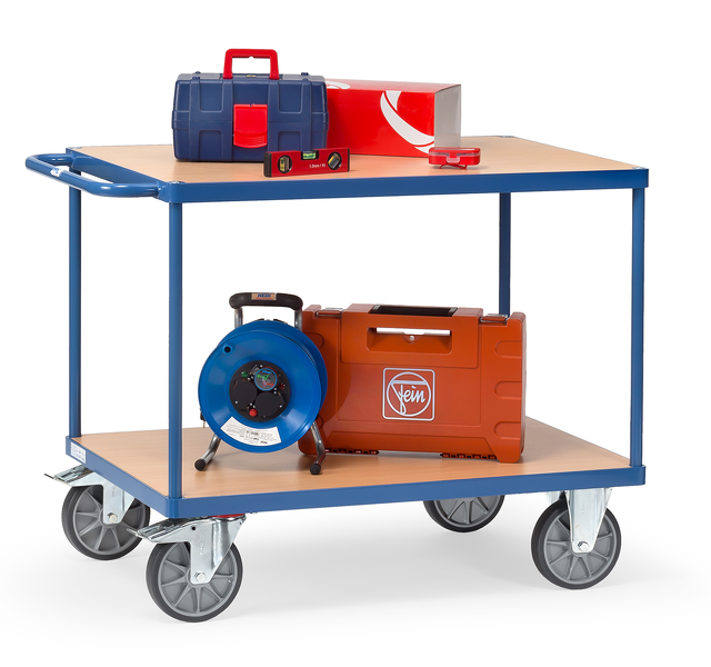 Fetra 2402 Tafelwagen - Laadvlak 1000x700mm - 600kg - Detailed view of the product