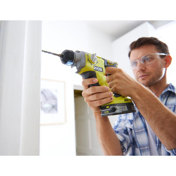 Ryobi R18SDS-0 One+ 18V Li-Ion Accu SDS-plus Combihamer Body - 1,3J - Detailed view of the product