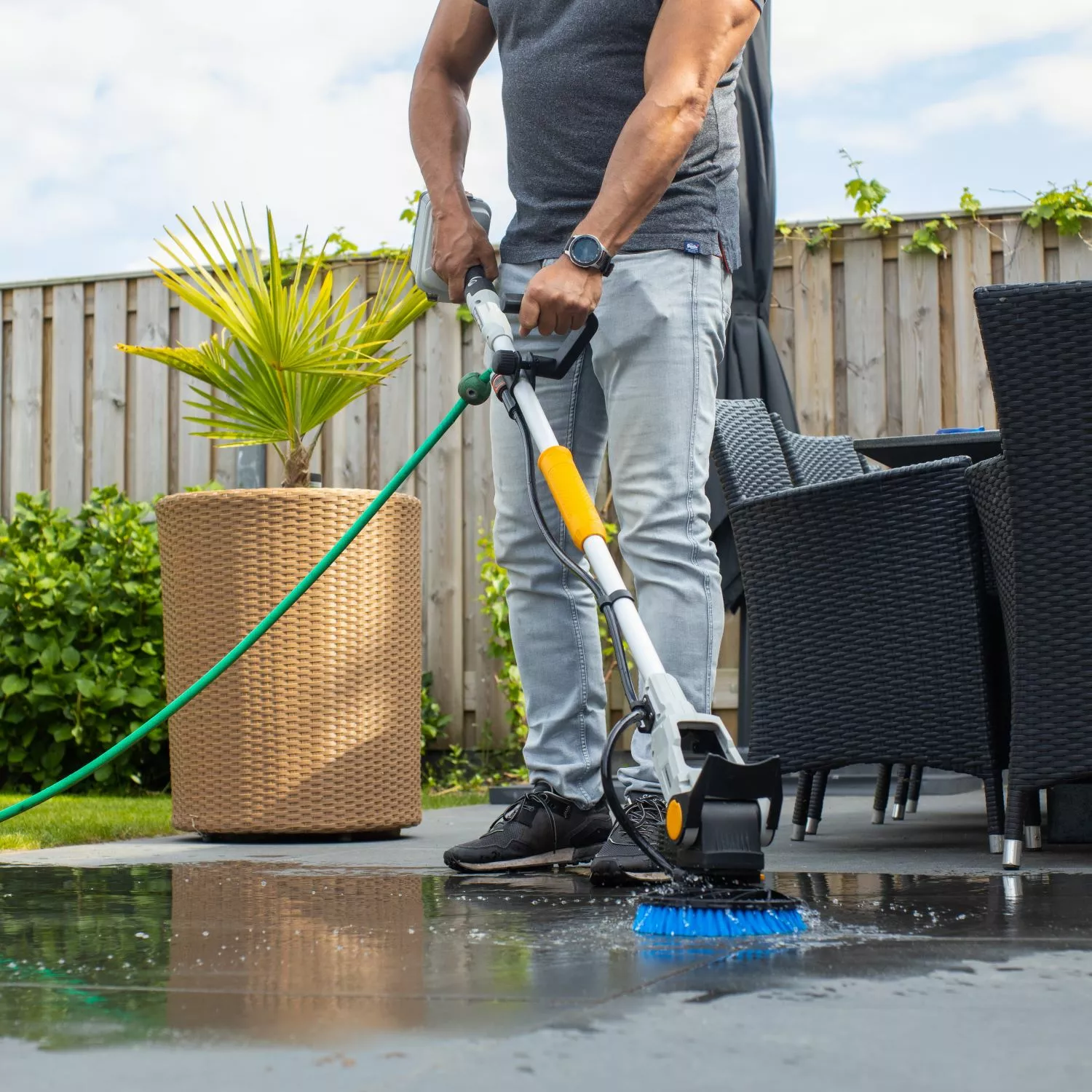 Batavia 706532 Accu Reinigingsborstel - 18V - 4.0Ah thumbnail 2