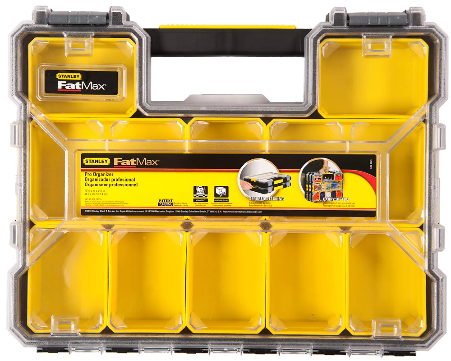 Stanley 1-97-519 FatMax Professionele Organizer Met Ondiepe Vakken thumbnail 2