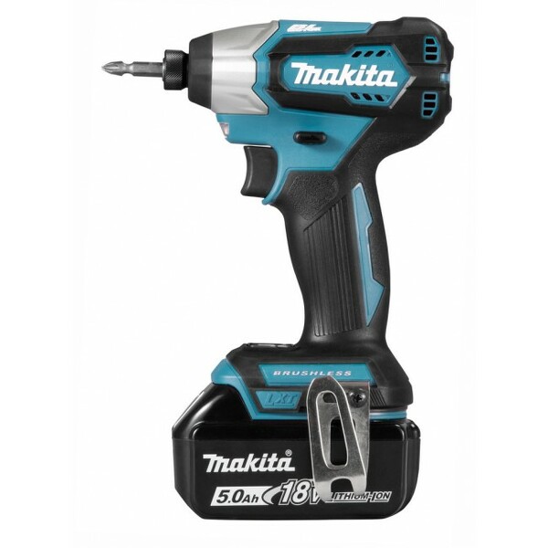 Makita DTD155RTJ 18V Li-Ion Accu Slagschroevendraaier Set (2x 5.0Ah Accu) In Mbox - Koolborstelloos