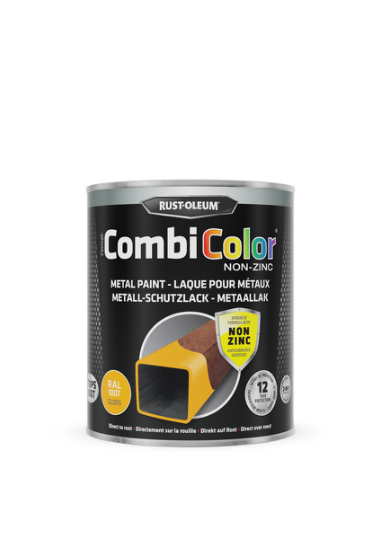 rust-oleum combicolor non zinc gloss ral 1007 0.75 ltr